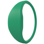 Narrow closed-loop RFID wristband