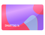 Contactless plastic smart card