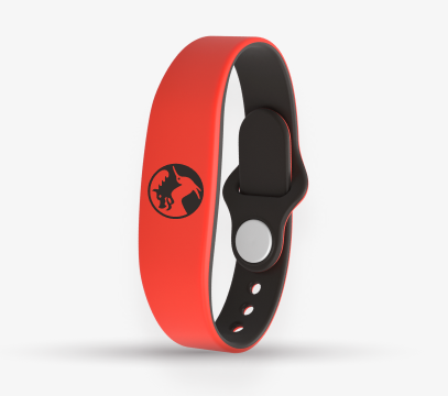 Designer Silicone RFID Wristbands with RFID Chip and Brand Logo